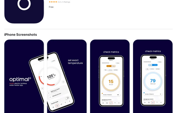 Take Control of Your Hot Water with the Opti+ App