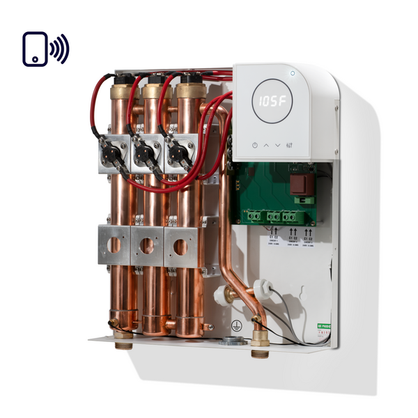 opti27 plus | 27kW 240V 4.5GPM Wifi Enabled 25-Year Warranty Electric Tankless Water Heater