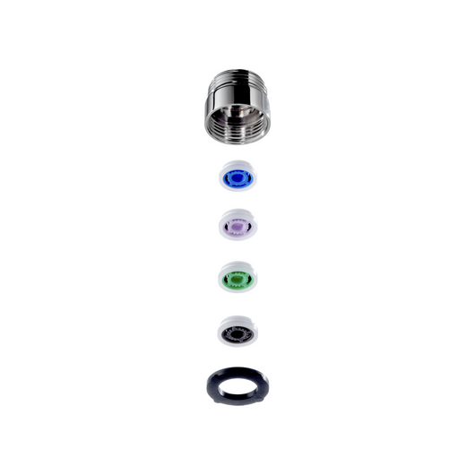 flow regulator kit | 3/4" in-line |  1.0, 1.5, 2.0, 3.0 GPM inserts