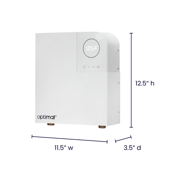 opti15 | 15kW 240V 3.0GPM 25-Year Warranty Electric Tankless Water Heater