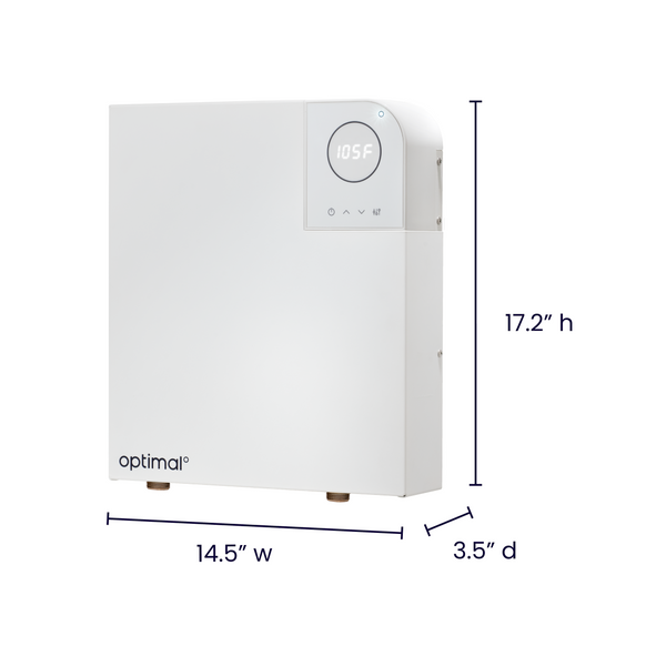 opti27 plus | 27kW 240V 4.5GPM Wifi Enabled 25-Year Warranty Electric Tankless Water Heater