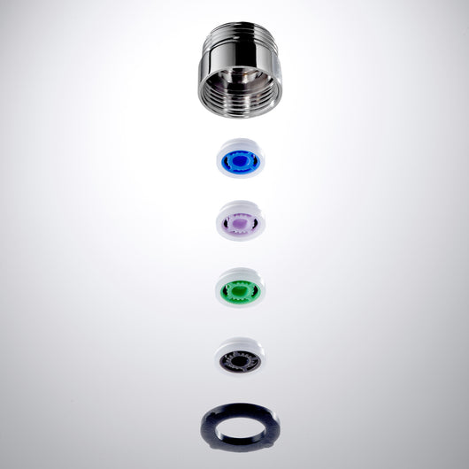 Optimal 3/4" In-Line Flow Regulator Connections Supplied w/ 1.0, 1.5, 2.0, 3.0 GPM Insert