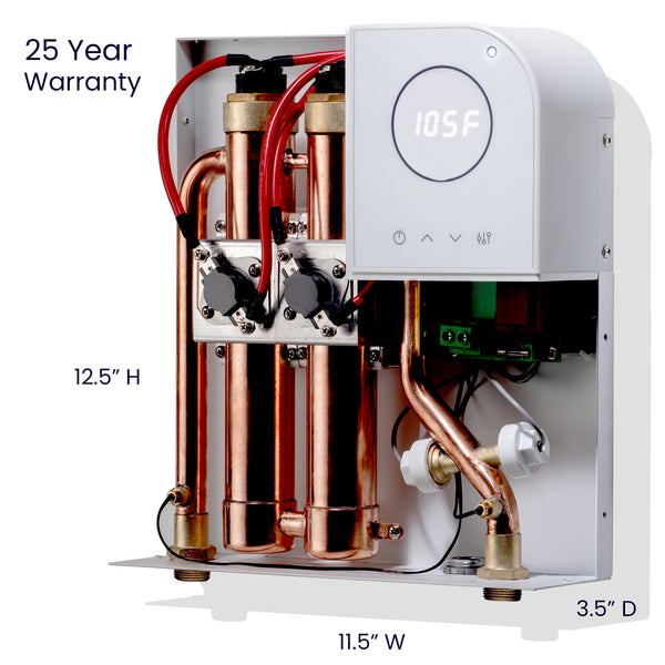Opti12 | Optimal Smart Electric Tankless Water Heater | 208/220/240-Volt 12 Kw 2.5 GPM
