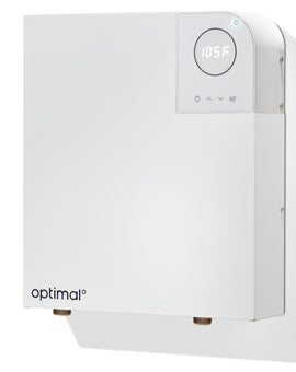 27 Opti - Electric Tankless Water Heater, 27kw, 240V, Adv Pwr Modulation, 25 yr warranty