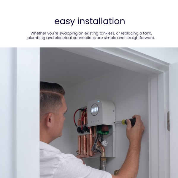 opti27 plus | 27kW 240V 4.5GPM Wifi Enabled 25-Year Warranty Electric Tankless Water Heater